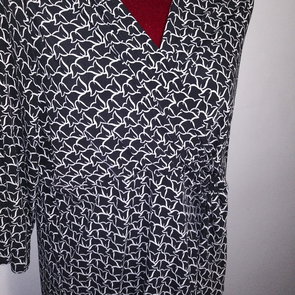 George Knot Wrap Surplice Blouse Sz 20 - Picture 2 of 7